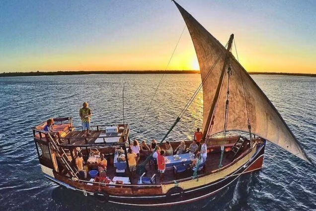 Sunset Dhow Cruise in Michamvi